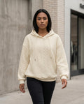 Zumieze - Netal | Cable-Knit Hooded Hoodie Women