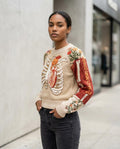 Zumieze - Romar | Embroidered Knit Sweater Women