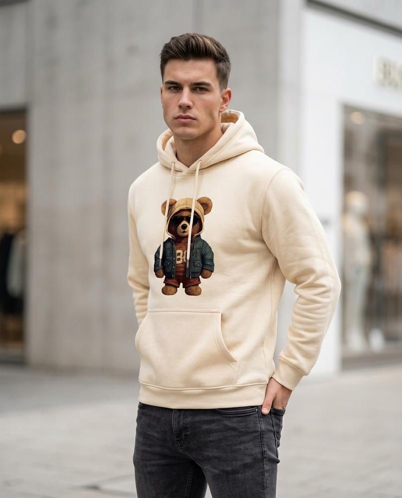 Zumieze - Yover | Fleece-Lined Graphic-Print Hoodie Men