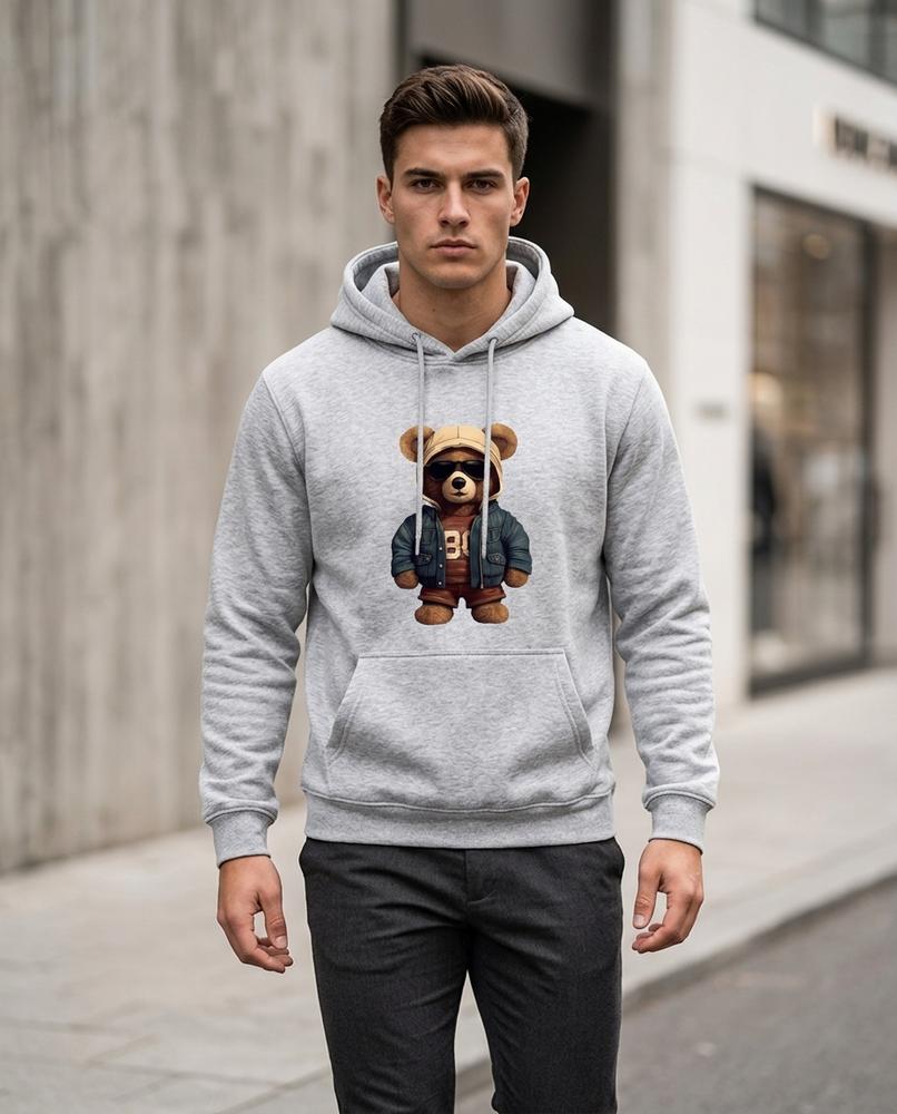 Zumieze - Yover | Fleece-Lined Graphic-Print Hoodie Men
