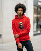 Zumieze - Yover | Fleece-Lined Graphic-Print Hoodie Men