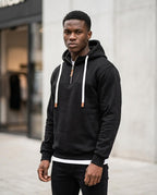 Zumieze - Eodas | Half-Zip Slim Fit Hoodie Men