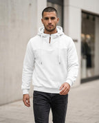Zumieze - Eodas | Half-Zip Slim Fit Hoodie Men