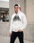 Zumieze - Nalad | Zip-Up Printed Hoodie Men