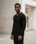 Zumieze - Rihuk | Cable-Knit V-Neck Sweater Men