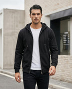 Zumieze - Yehul | Zip-Up Lined Hoodie Men