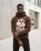 Zumieze - Yiwev | Printed Loose-Fit Hoodie Men