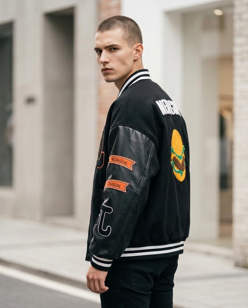 Zumieze - Eavit | Embroidered Padded Jacket Men