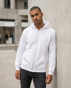 Zumieze - Milin | Zip-Up Solid-Color Hoodie Men