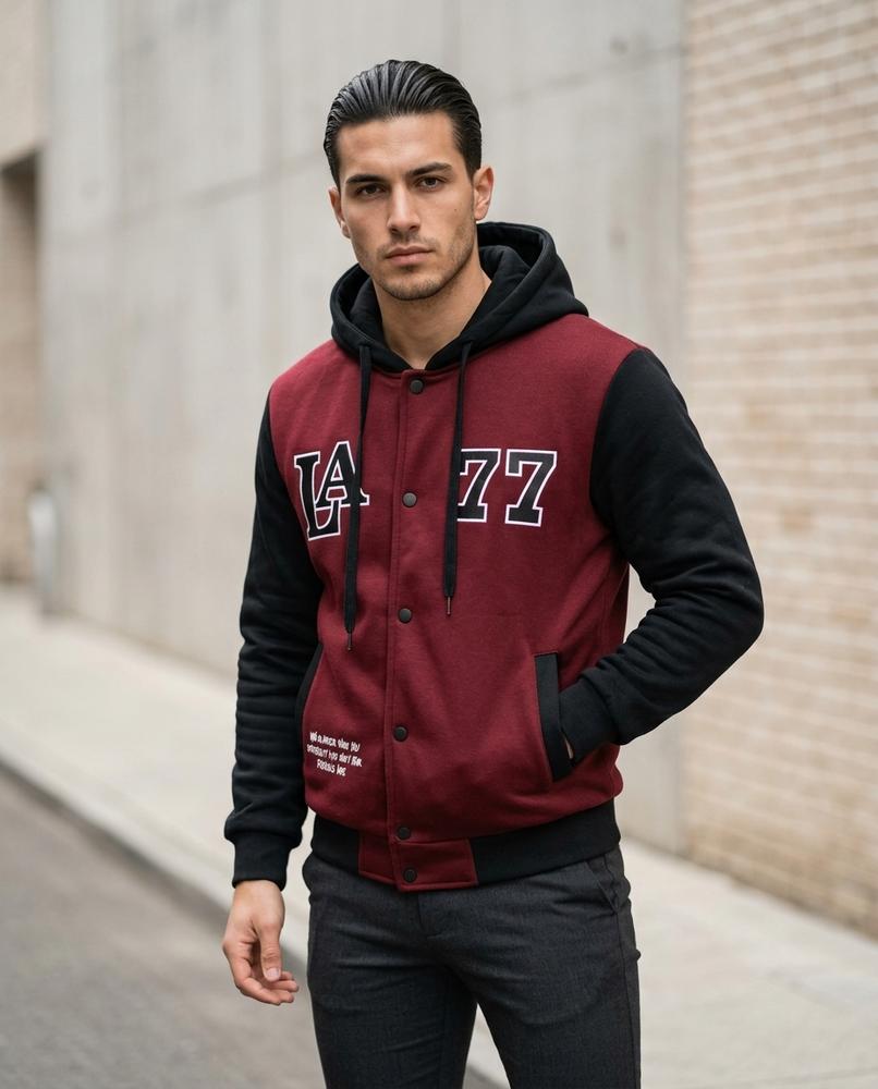 Zumieze - Vikar | Hooded Snap-Button Jacket Men