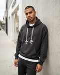 Zumieze - Conor | Embellished Oversized Hoodie Men