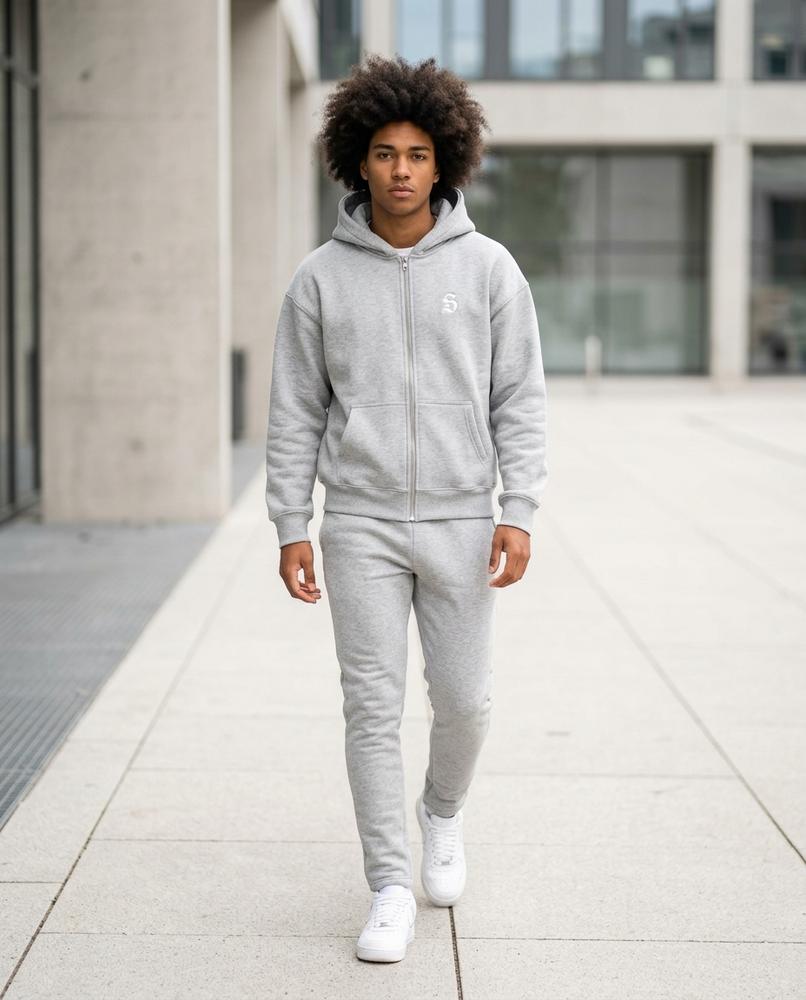 Zumieze - Nemin | Zip-Up Oversized Hoodie Men