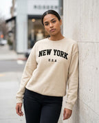 Zumieze - Damir | Printed Crewneck Sweatshirt Unisex