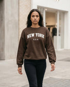 Zumieze - Damir | Printed Crewneck Sweatshirt Unisex