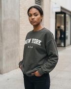 Zumieze - Damir | Printed Crewneck Sweatshirt Unisex