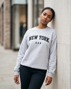 Zumieze - Damir | Printed Crewneck Sweatshirt Unisex