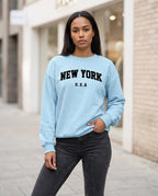 Zumieze - Damir | Printed Crewneck Sweatshirt Unisex