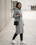 Zumieze - Lysel | Fleece Longline Hoodie Women