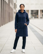 Zumieze - Lysel | Fleece Longline Hoodie Women