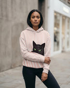 Zumieze - Vital | Striped Printed Hoodie Women