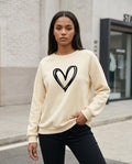 Zumieze - Casan | Graphic Print Raglan Sleeve Sweatshirt Women