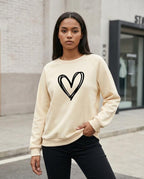 Zumieze - Casan | Graphic Print Raglan Sleeve Sweatshirt Women
