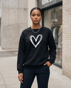 Zumieze - Casan | Graphic Print Raglan Sleeve Sweatshirt Women