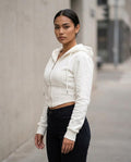 Zumieze - Alken | Cropped Fitted Hoodie Women