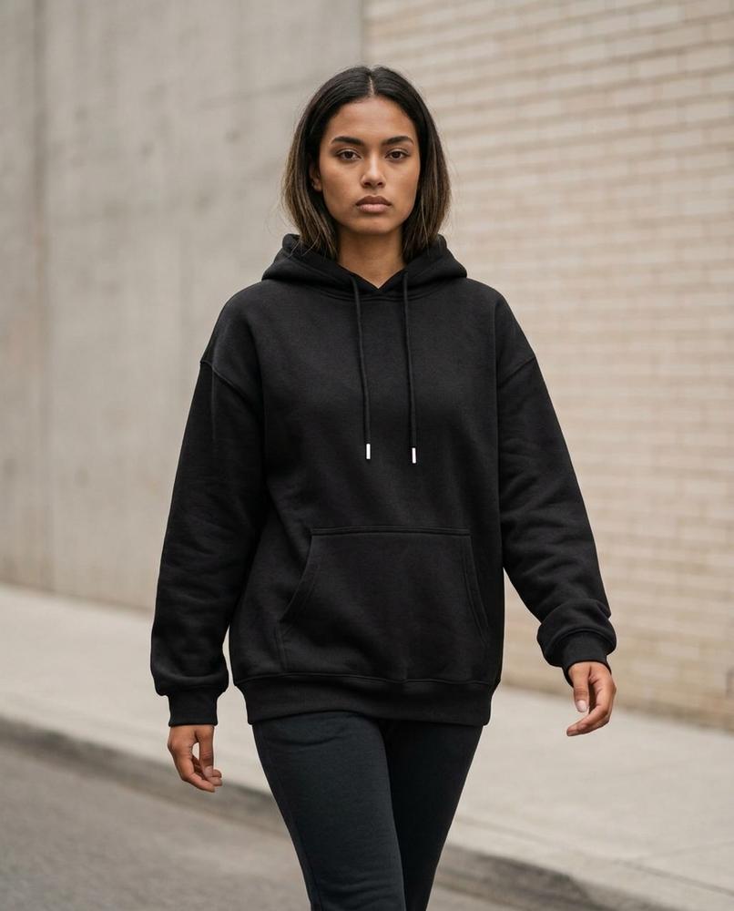 Zumieze - Yodar | Relaxed Fit Dropped Shoulder Hoodie Unisex