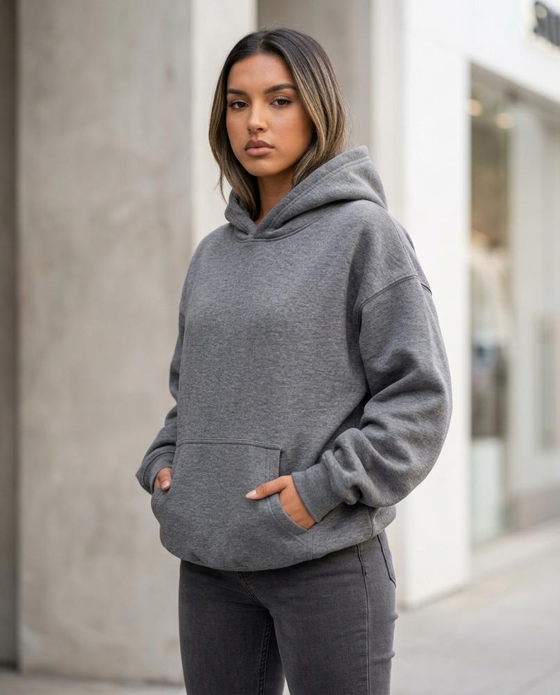 Zumieze - Yodar | Relaxed Fit Dropped Shoulder Hoodie Unisex