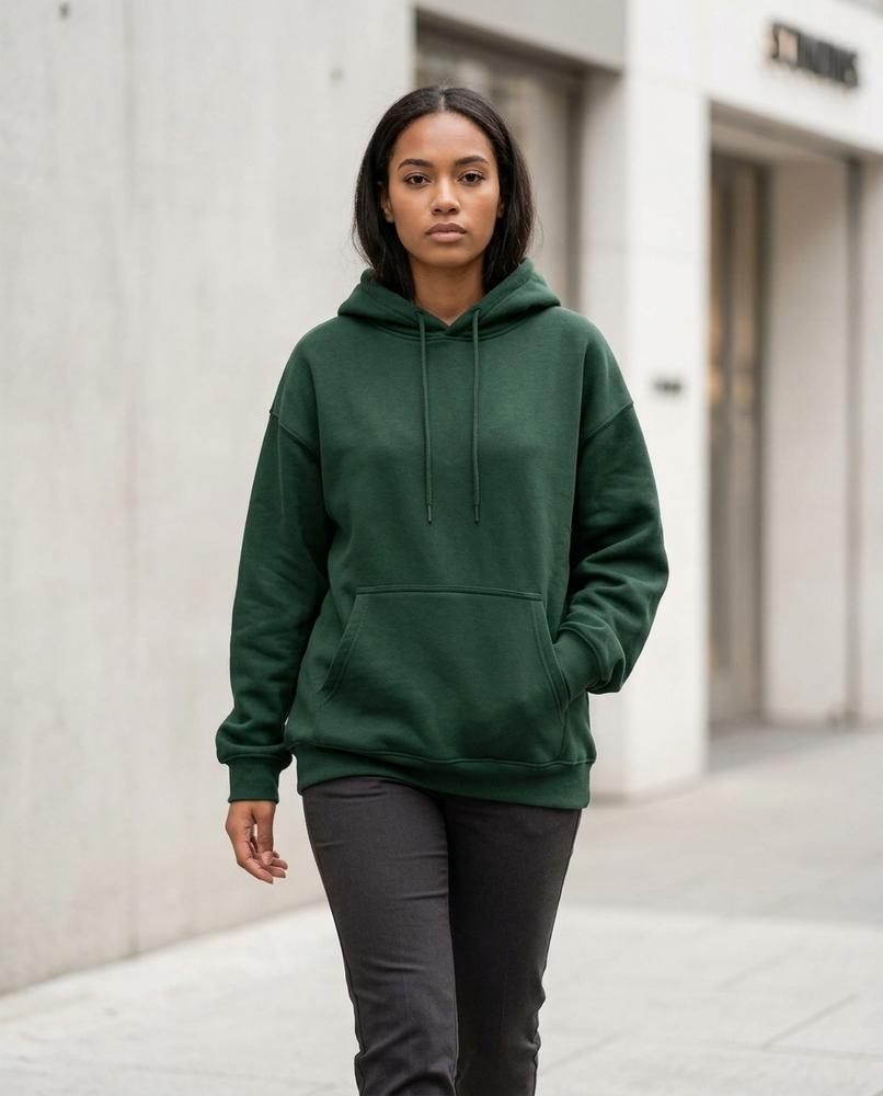 Zumieze - Yodar | Relaxed Fit Dropped Shoulder Hoodie Unisex