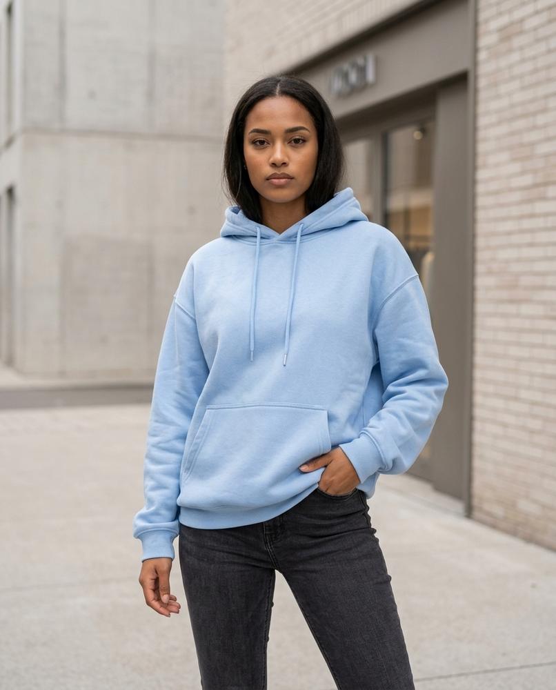 Zumieze - Yodar | Relaxed Fit Dropped Shoulder Hoodie Unisex