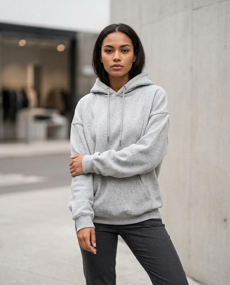 Zumieze - Yodar | Relaxed Fit Dropped Shoulder Hoodie Unisex