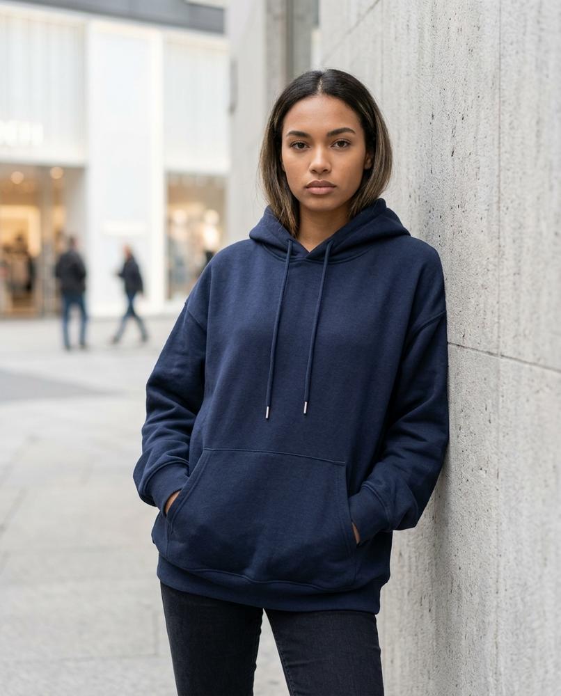 Zumieze - Yodar | Relaxed Fit Dropped Shoulder Hoodie Unisex