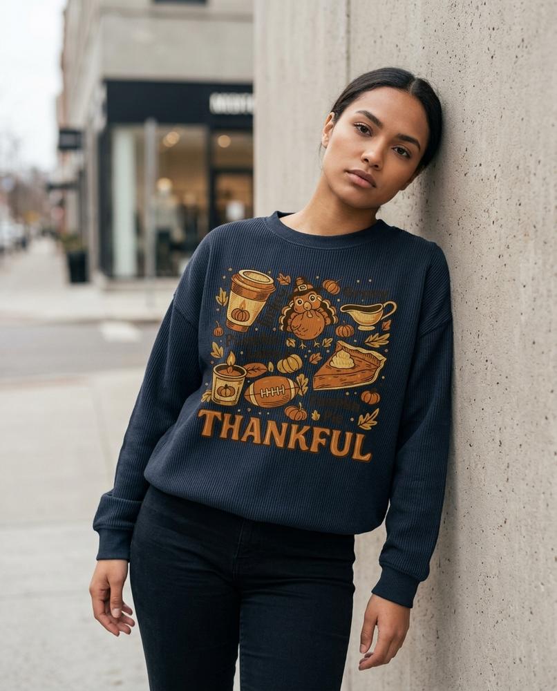 Zumieze - Comel | Ribbed Printed Sweatshirt Women