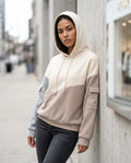 Zumieze - Riral | Color-Block Cargo-Sleeve Hoodie Women