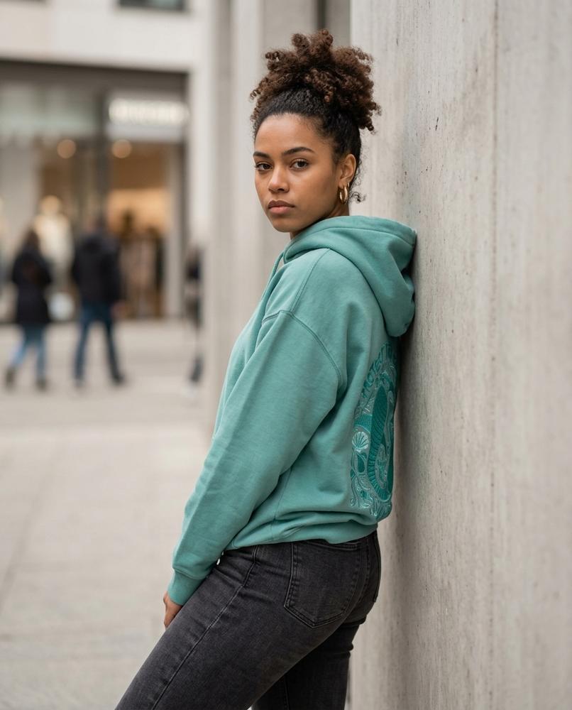 Zumieze - Rivel | Printed Relaxed Fit Hoodie Unisex