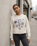 Zumieze - Alkar | Printed Crewneck Sweatshirt Women