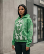 Zumieze - Milom | Zip-Up Embellished Hoodie Unisex