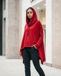 Zumieze - Yomir | Asymmetrical Hooded Tunic Women
