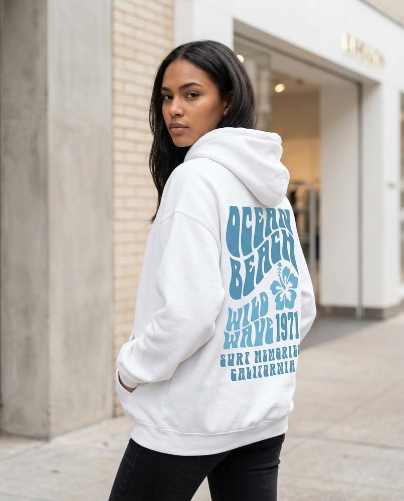 Zumieze - Setir | Printed Relaxed Fit Hoodie Women