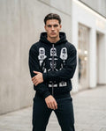 Zumieze - Nosan | Zip-Up Printed Hoodie Unisex