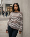 Zumieze - Lolom | Striped Lightweight Sweater Unisex