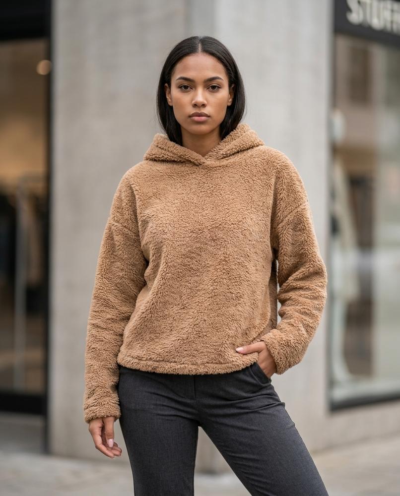 Zumieze - Manor | Plush Hooded Hoodie Women
