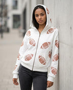 Zumieze - Lavar | Zip-Up Sequined Hoodie Women