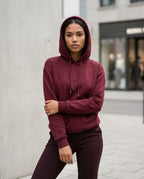 Zumieze - Rozan | Fleece-Lined Hooded Hoodie Women