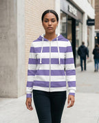 Zumieze - Lalom | Striped Zip-Up Hoodie Women