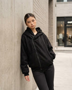 Zumieze - Ellen | Asymmetrical Oversized Jacket Women