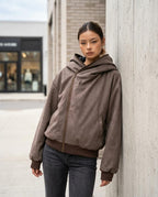 Zumieze - Ellen | Asymmetrical Oversized Jacket Women