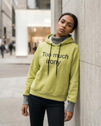 Zumieze - Corel | Printed Layered-Look Hoodie Women